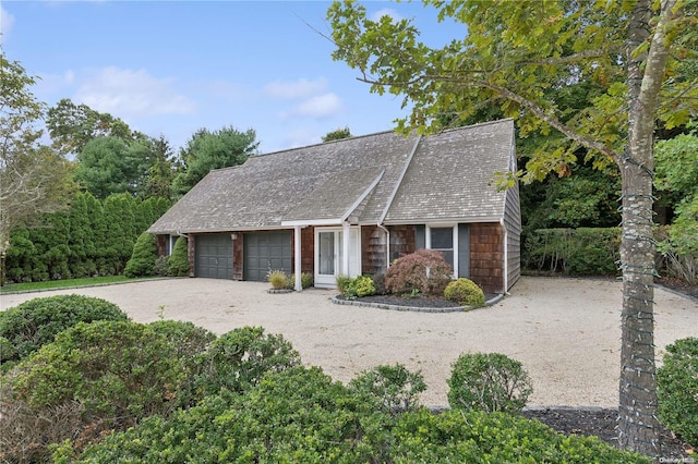 ranch-style house with a garage