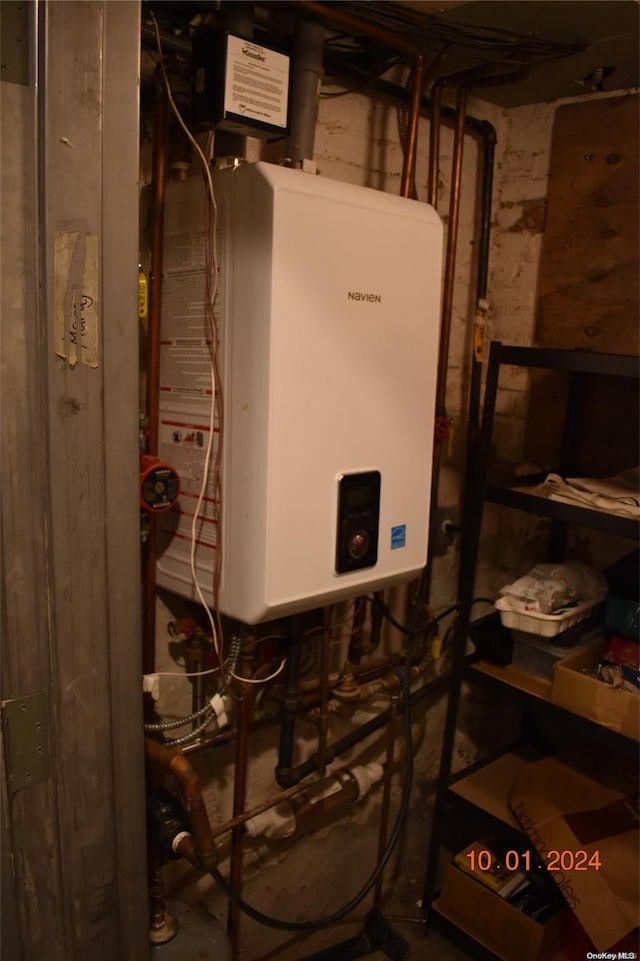 utilities featuring water heater