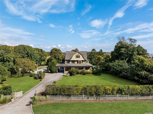 75 Oak Neck Ln, West Islip, NY 11795 - view of front of home with asphalt driveway