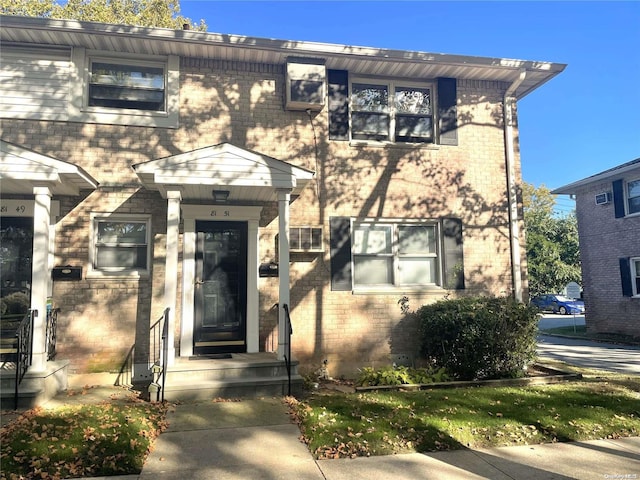 multi unit property with brick siding