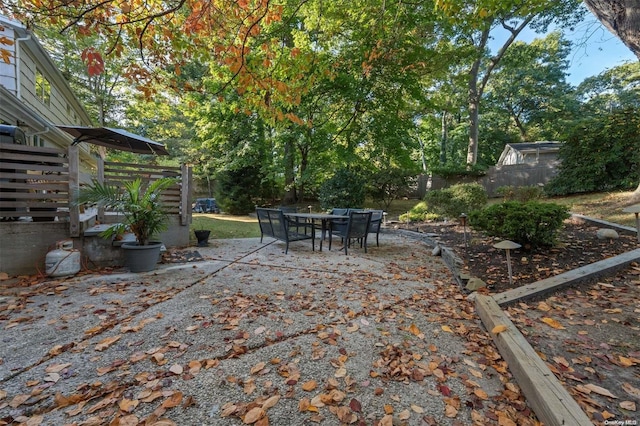 view of patio