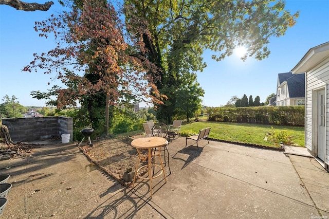 view of patio