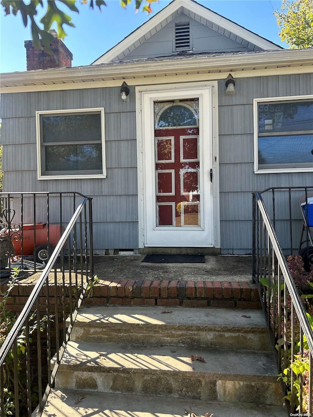 view of entrance to property