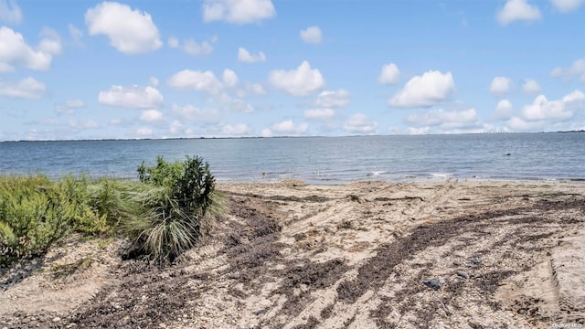 water view with a beach view