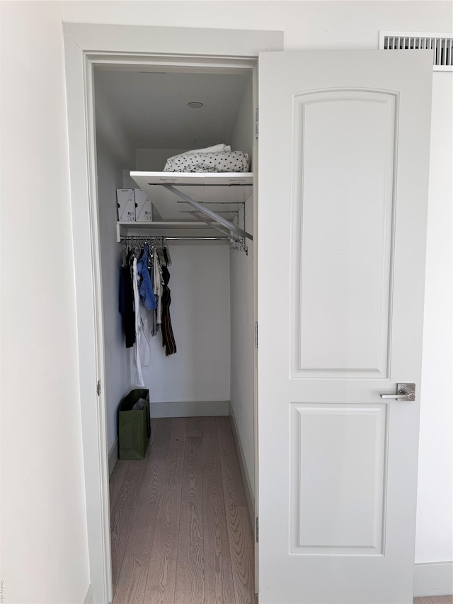 view of closet