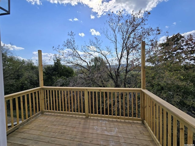 view of deck