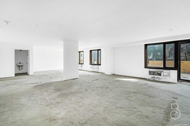 view of unfurnished living room