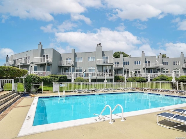 view of pool