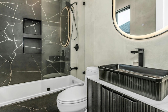 259-09 81st Ave, Glen Oaks, NY 11004 - bathroom featuring  shower combination and vanity
