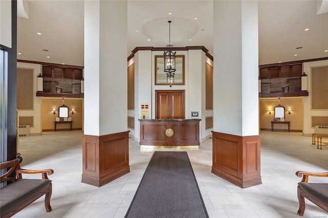 view of community lobby