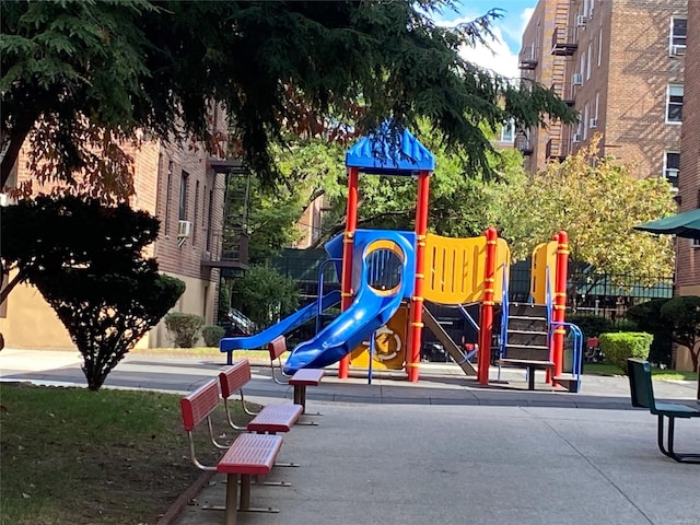 view of communal playground
