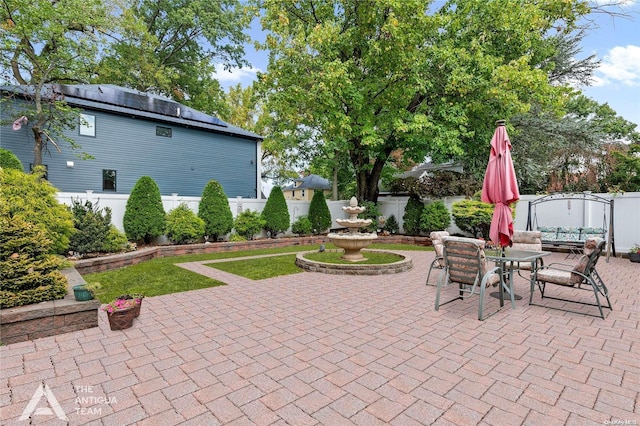 view of patio