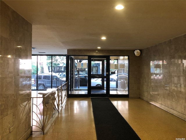 view of building lobby