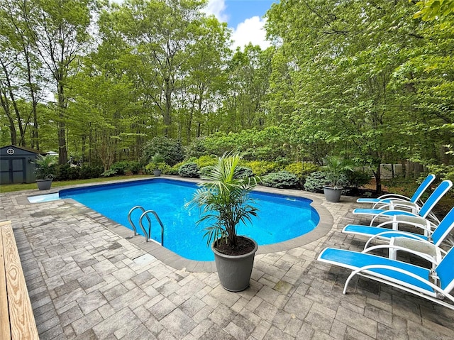 18 Diane Dr, Manorville, NY 11949 - outdoor pool with a patio