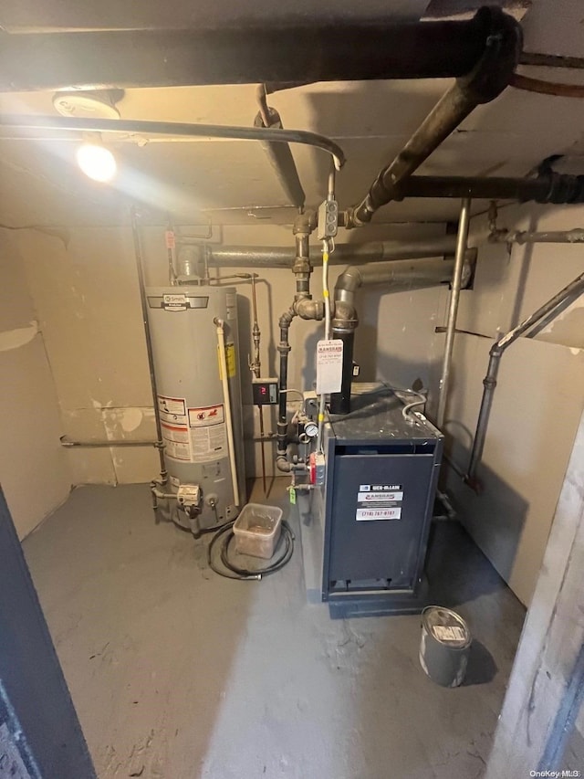 utilities with water heater