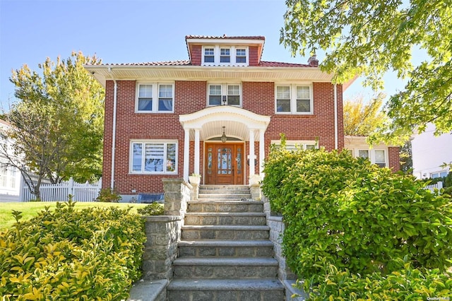 view of front facade