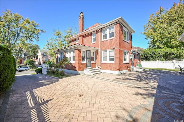 view of rear view of house