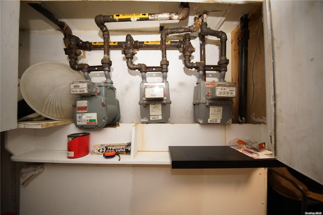 view of utility room