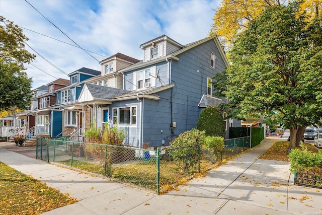 view of townhome / multi-family property