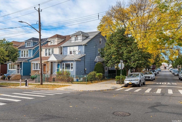 view of townhome / multi-family property