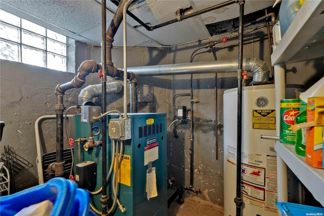 utilities featuring water heater