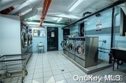 interior space featuring washing machine and dryer