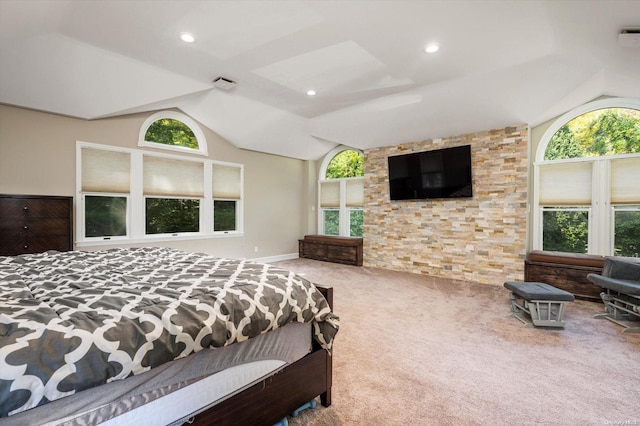 bedroom with carpet flooring