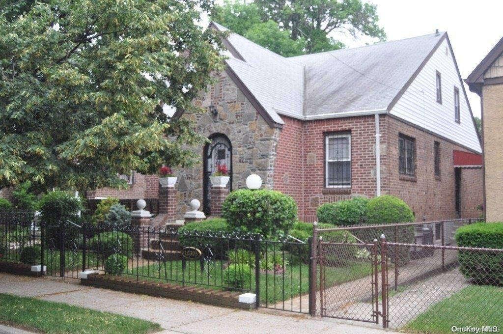 view of tudor-style house