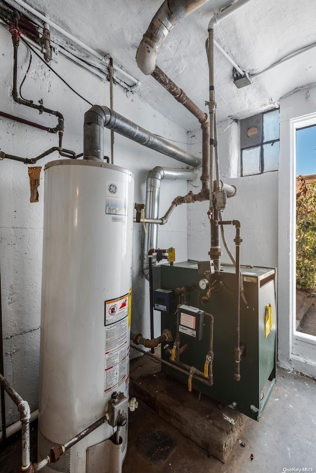 utilities with gas water heater