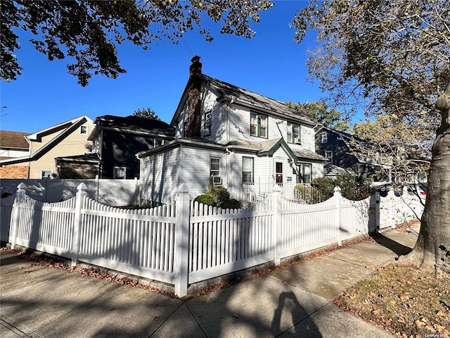 view of side of home