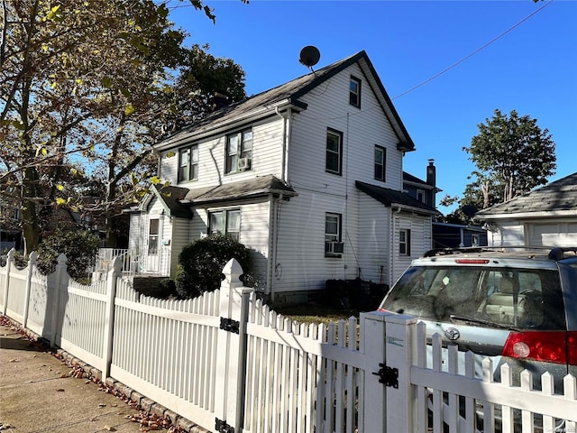 view of side of property