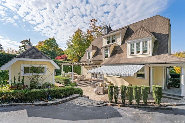 exterior space featuring a patio