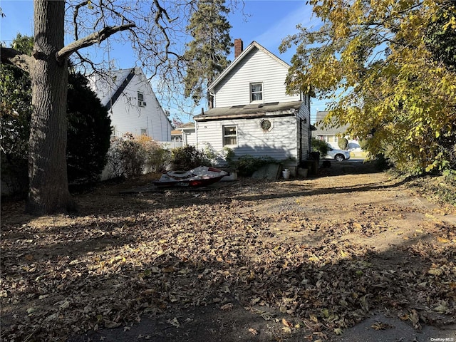 view of rear view of house