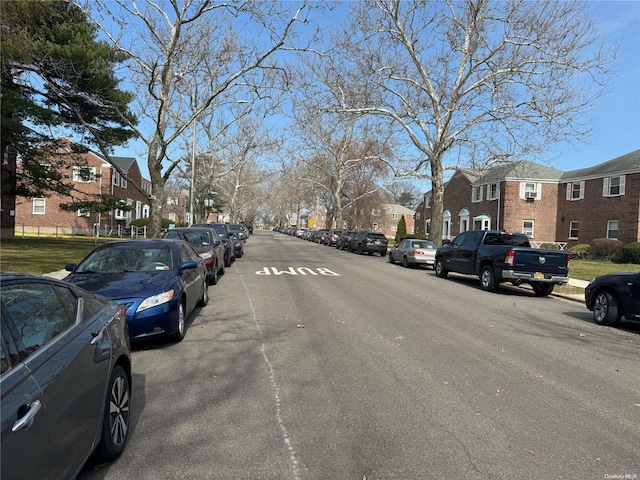 view of road