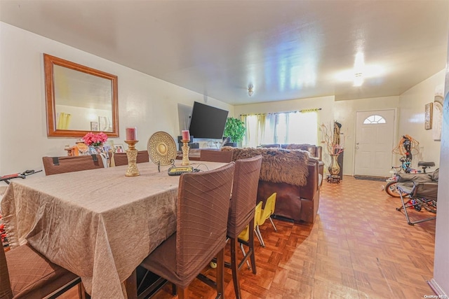 view of dining room