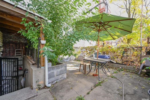 view of patio / terrace