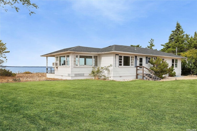 21 E Shore Dr, Southampton, NY 11968 - view of front of house featuring a front lawn