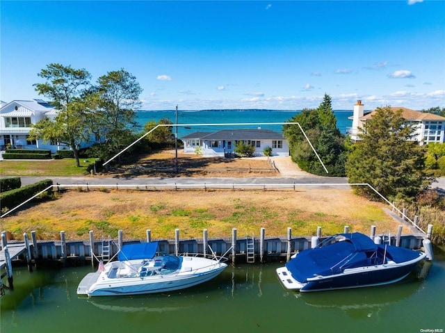 21 E Shore Dr, Southampton, NY 11968 - view of dock with a water view