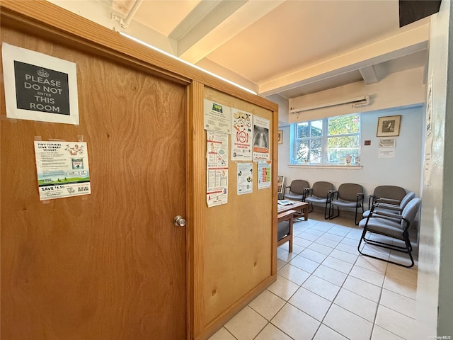 42-45 Kissena Blvd Unit 1Z, Flushing, NY 11355 - hallway with light tile patterned floors