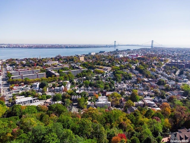 337 Howard Ave, Staten Island, NY 10301 - drone / aerial view of a notable bridge and a nearby body of water
