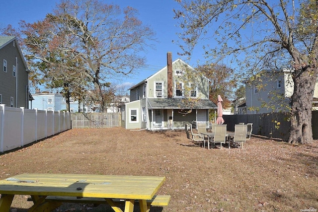 view of rear view of house