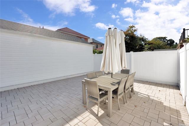 view of patio / terrace