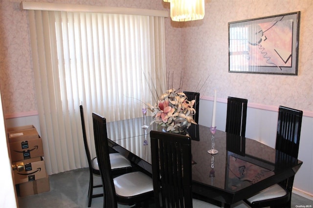 252-51 63rd Ave Unit 5A, Little Neck, NY 11362 - dining room featuring wallpapered walls