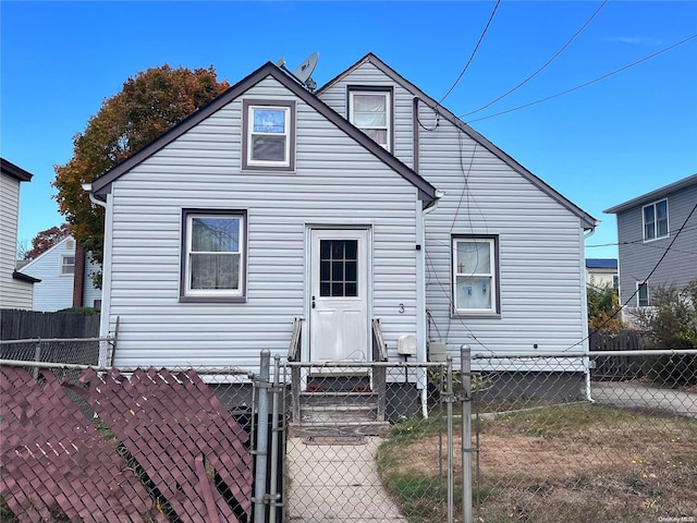 view of bungalow-style house