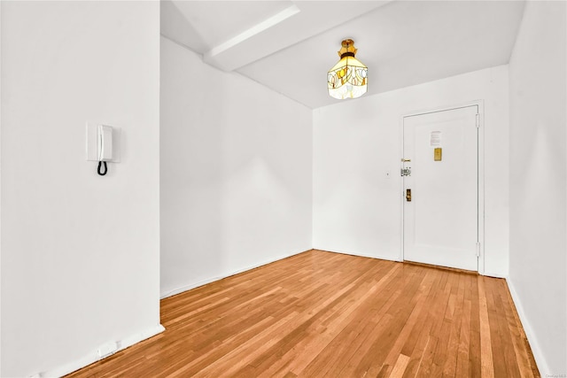 entryway featuring light hardwood / wood-style floors