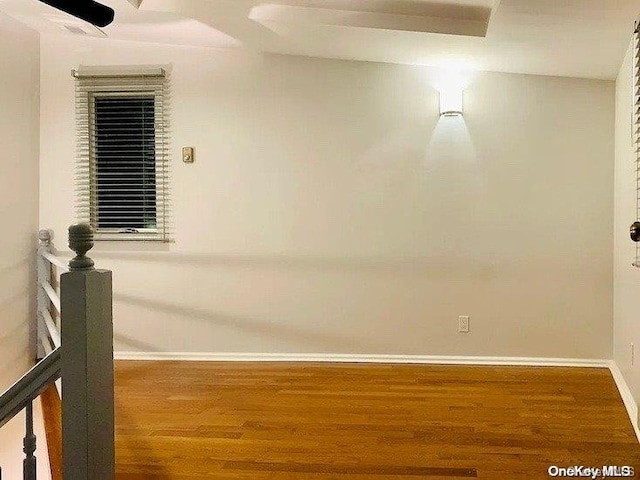 25-54 37th St, Astoria, NY 11103 - spare room with wood finished floors