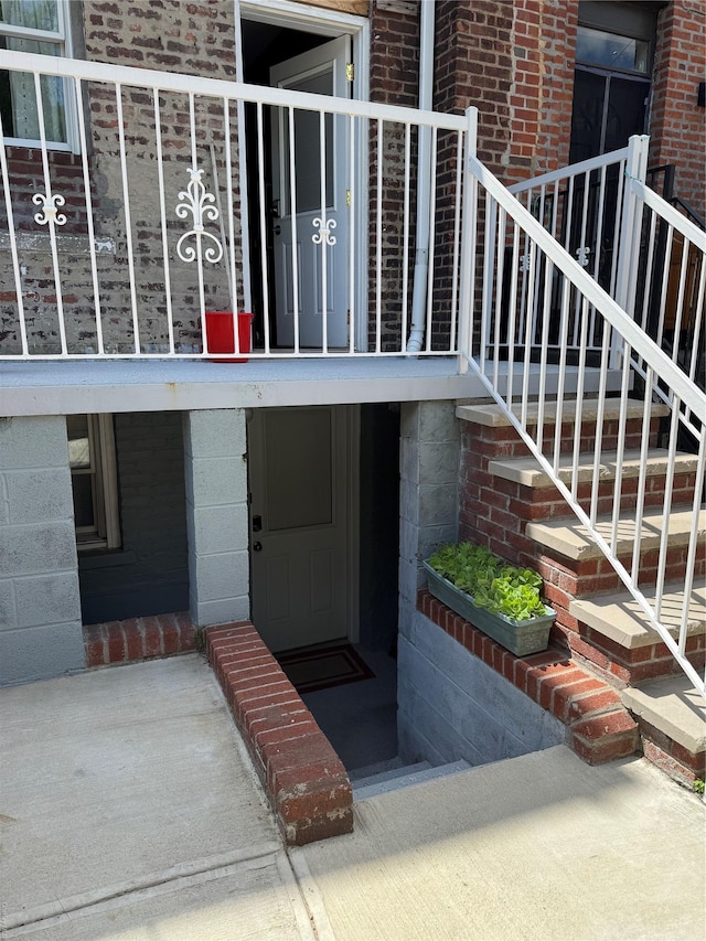 147 E 29th St, Brooklyn, NY 11226 - view of exterior entry with brick siding