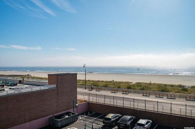 water view featuring a view of the beach