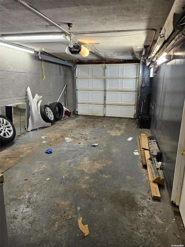 1258 E 56th St, Brooklyn, NY 11234 - garage featuring a garage door opener