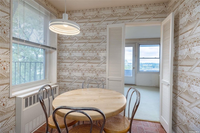 23-20 Bell Blvd Unit 5F, Bayside, NY 11360 - dining room with radiator heating unit